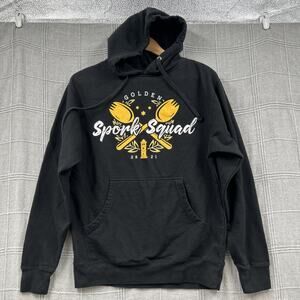 Spokane Golden SPORK SQUAD Hoodie Small Independent Trading Co Black 2021 Funny